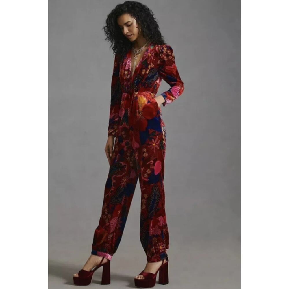 FARM Rio Multicolor Floral Jumpsuit